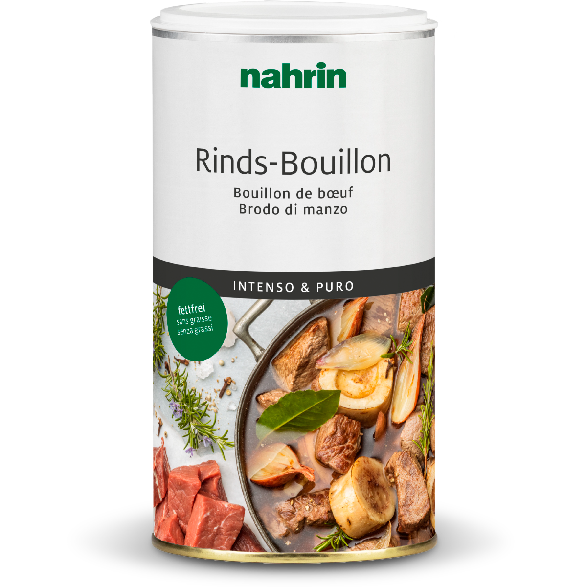 Bouillon de boeuf Intenso & Puro