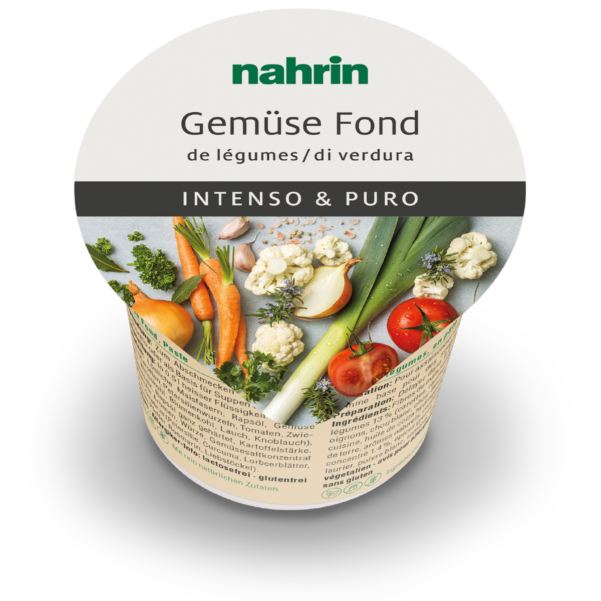 Fond de légumes Intenso & Puro