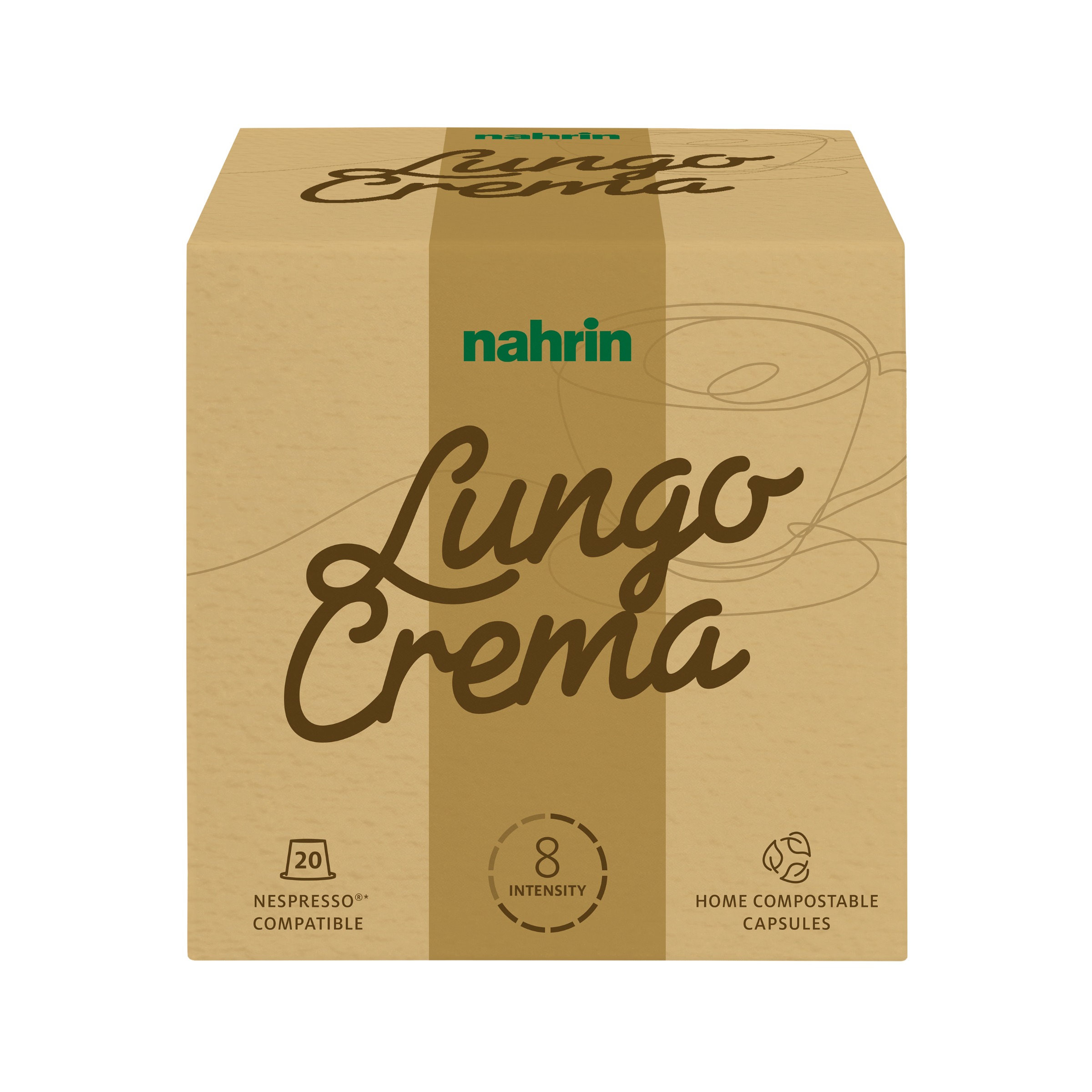 Kaffee Kapseln Lungo Crema (1x20)