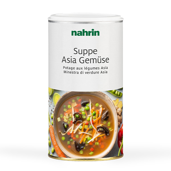 Soupe asiatique aux légumes – nouvelle formule