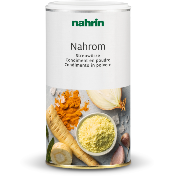 Nahrom, condiment en poudre main product photo