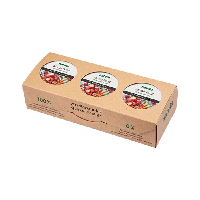 Fond de bœuf Intenso & Puro (1x3)