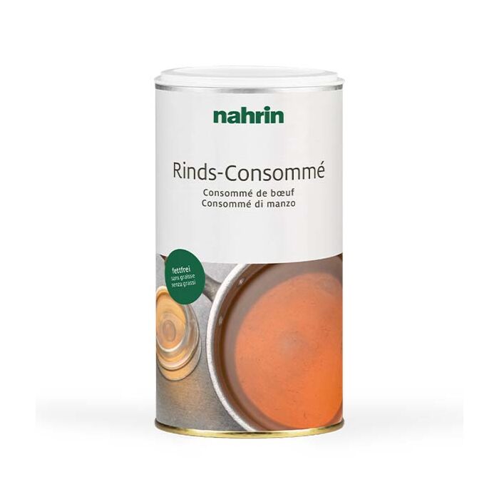 Consommé de boeuf instantané, sans graisse main product photo