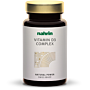 Nahrungsergänzungsmittel, veganes Vitamin D3 aus Flechten mit Magnesium, Zink, Calcium & B-Vitaminen, Kapseln