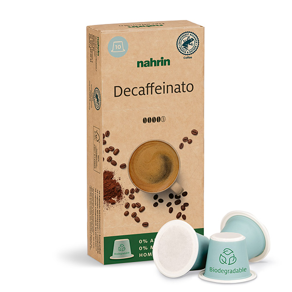 Capsules de café Decaffeinato (décaféiné), (1x10)