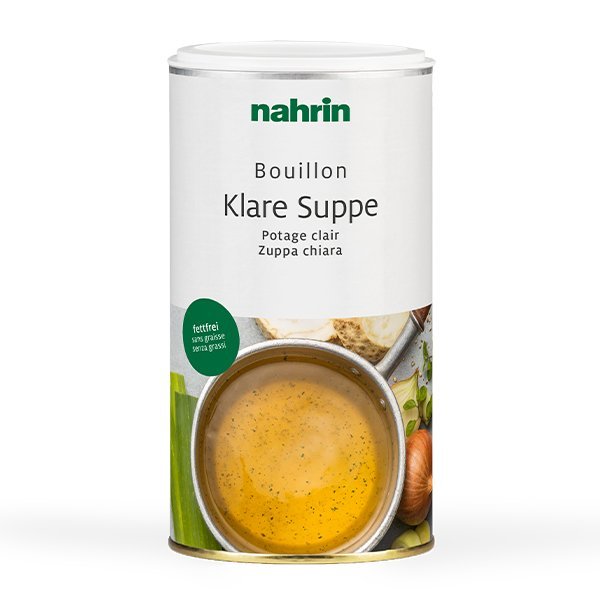 Klare Suppe vegetabil, instant, fettfrei