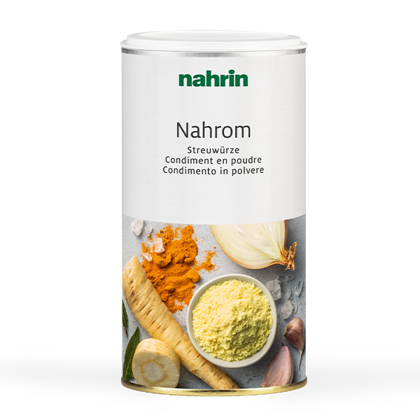 Nahrom, condimento in polvere – nuova formula