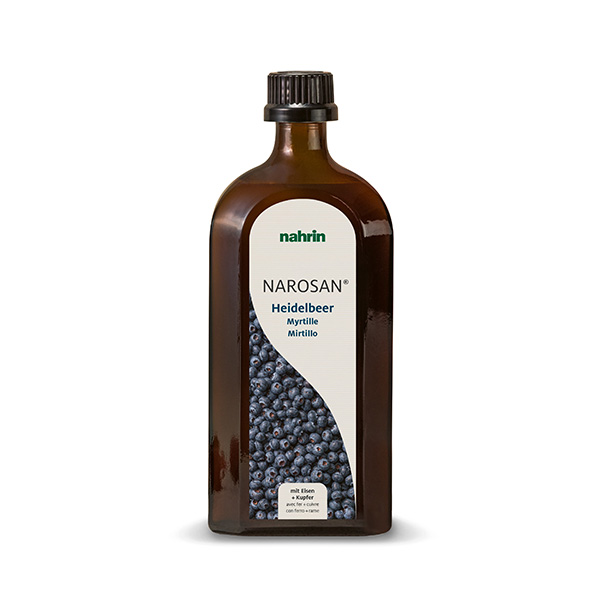 Narosan® Heidelbeer – mit Eisen und Kupfer