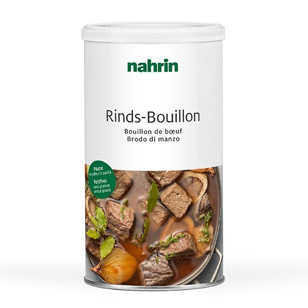 Rindsbouillon, fettfrei