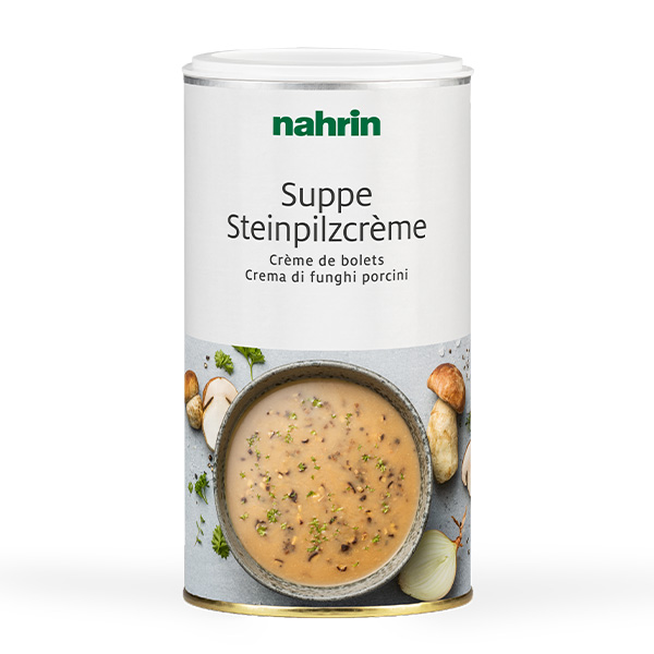 Steinpilzcrème-Suppe