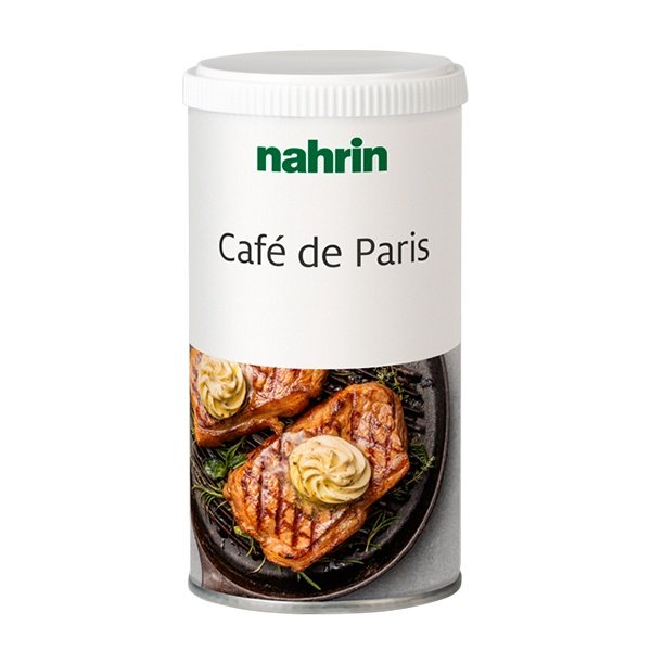 Melange Cafe De Paris Pour Beurre Et Sauces Aux Fines Herbes Nahrin Sa Produits Suisses De Haute Qualite Epices Bouillons Vitamines Complements Alimentaires Www Nahrin Ch